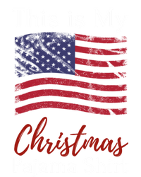 This Is My Christmas Pajama Usa American Flag Patriotic Gift Tall Sweatshirt