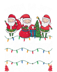 This Is My Santa Lovers Christmas Pajama Gift T-Shirt