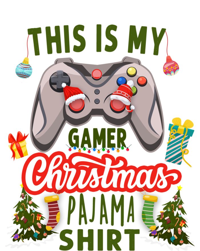 Video Gamer Xmas Grandson Gamer This Is My Christmas Pajama Gift Tie Dye Hoodie