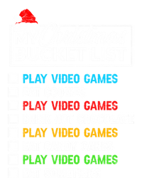 Xmas Bucket List Santa Hat Funny Video Gamer Christmas Funny Gift Mousepad