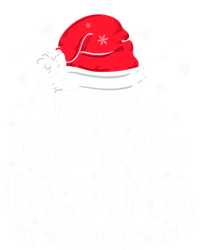 Xmas Santa Hat This Is My Christmas Pajama Gift Kids Tie-Dye T-Shirt