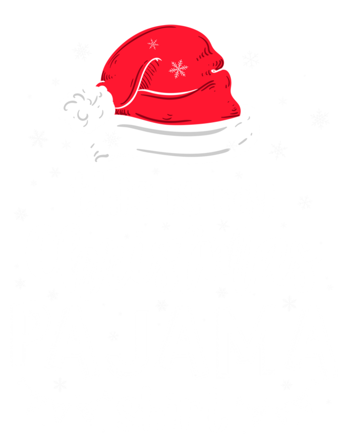 Xmas Santa Hat This Is My Christmas Pajama Gift Kids Tie-Dye T-Shirt