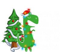 Xmas Tree Lights Fa Ra Ra Rawr Rawr Dinosaur Trex Christmas Cute Gift Tall Sweatshirt