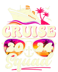 Cruise Squad 2024 Family Vacation Matching Family Group Women's Knotted Racerback Tank