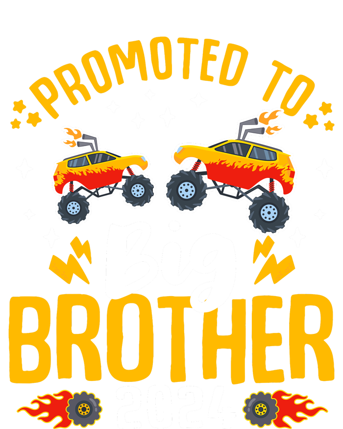 Promoted To Big Brother 2024 Monster Truck Boy Valucap Bio-Washed Visor