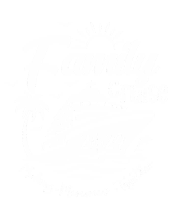 Family Cruise 2024 Family Vacation Making Memories Together Large Microfiber Waffle Golf Towel