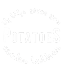 If Life Gives You Patatoes Make Latkes Jewish Hanukkah Jewish Tall Hoodie