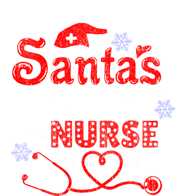 SantaS Favorite Nurse Vintage Meaningful Gift T-Shirt