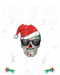 Day Of The Dead Sugar Skull Xmas This Is My Christmas Pajama Gift Tall Long Sleeve T-Shirt