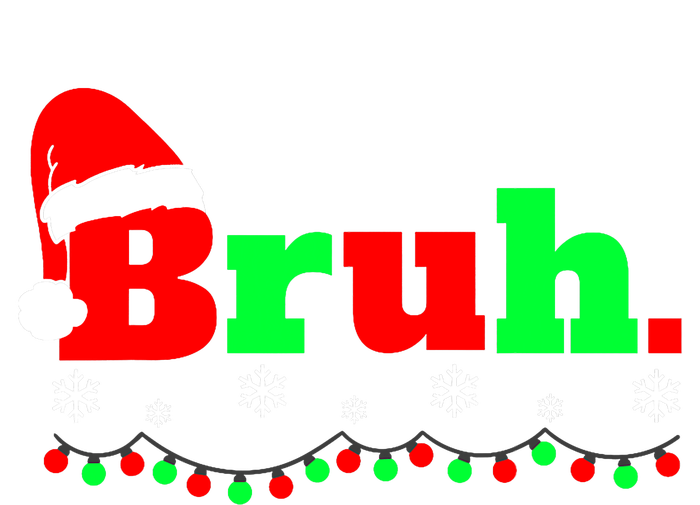 Funny Christmas Bruh Long Sleeve Shirt