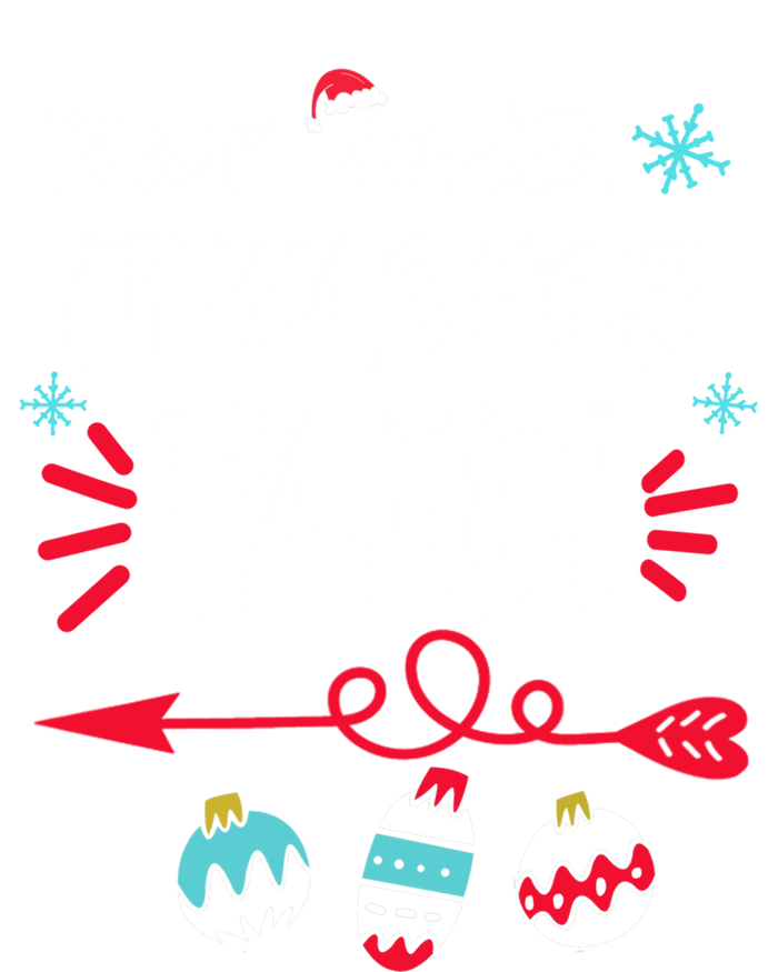 Dear Santa It Was Her Fault Funny Christmas Pajama Couples Gift Tall T-Shirt