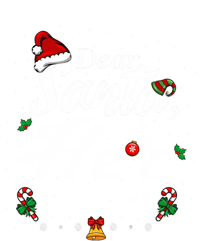 Dear Santa It Was Her Fault Gift V-Neck T-Shirt