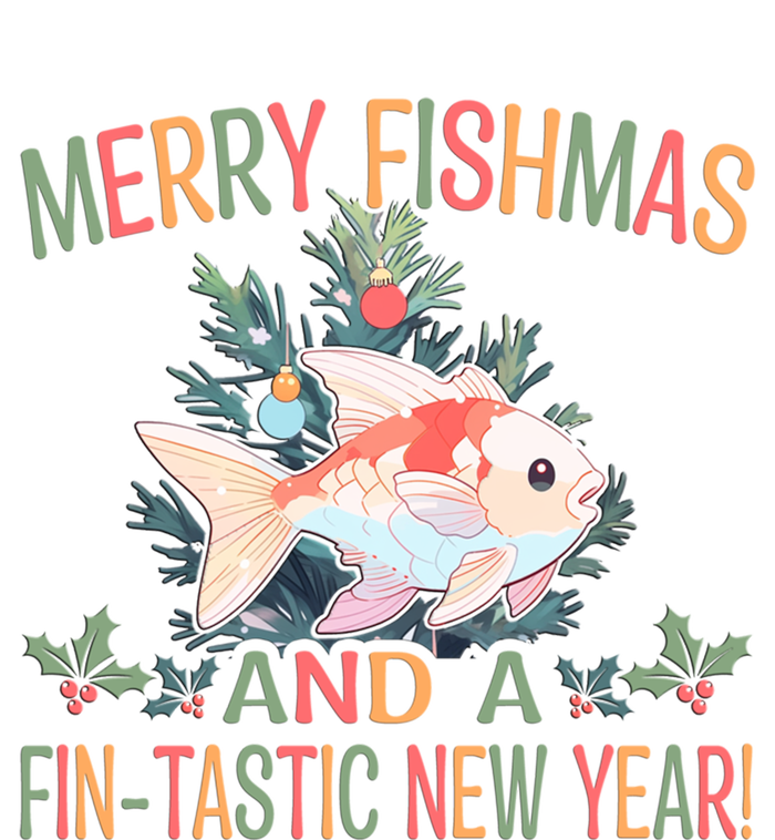 Fishing Merry Fishmas And A Fintastic New Year Gift Full Zip Hoodie