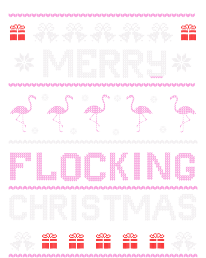 Flamingo Merry Flocking Christmas Funny Xmas Pajama Cool Gift Toddler Hoodie