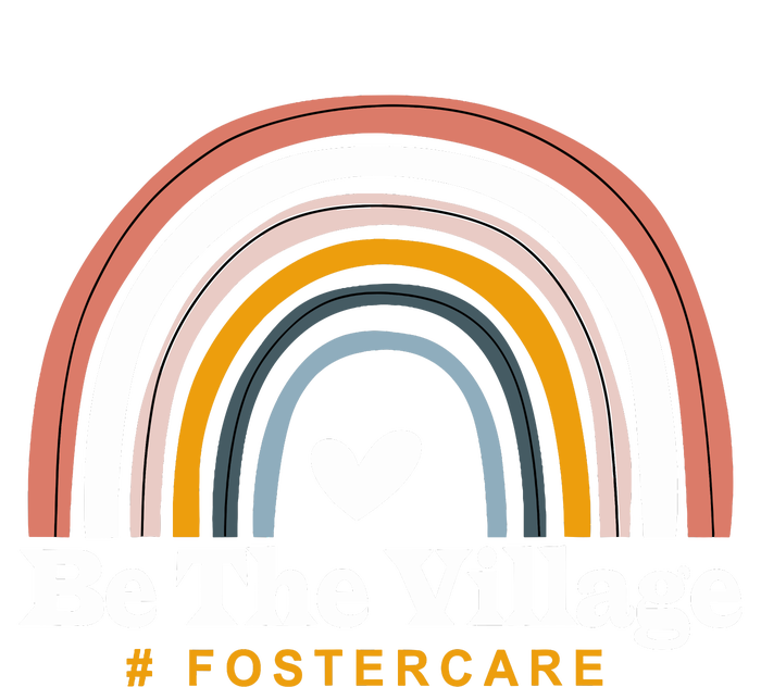 Be The Village Rainbow Foster Care Foster Adoption Day Ladies Essential Flowy Tank