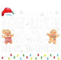 Most Likely To Eat All The Christmas Cookies Family Xmas Button