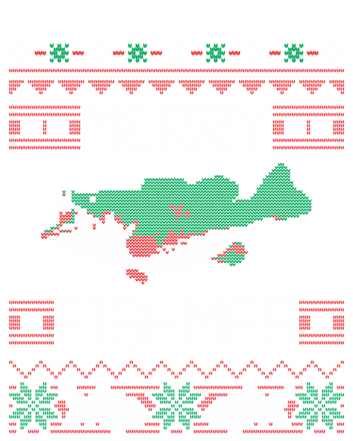 Merry Fishmas Fishing Dad Fish Angler Ugly Christmas Sweater Gift Tie-Dye T-Shirt