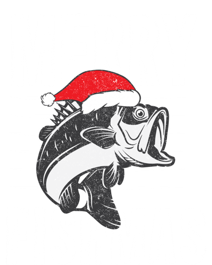 Merry Fishmas Funny Christmas Fishing Gift Great Gift T-Shirt