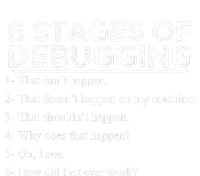 Funny Programmer 6 Stages Of Debugging 25L Jumbo Tote