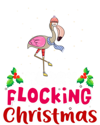 Merry Flocking Christmas Funny Gift Cute Flamingo Christmas Cool Gift Valucap Bio-Washed Visor