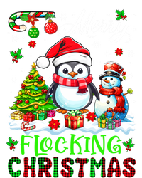 Merry Flocking Christmas Santa Penguin Xmas Symbols Snow Gift 16 in Basic Backpack