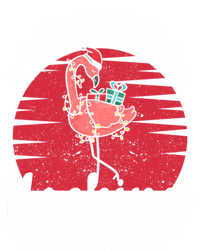 Tropical Florida Flamingo Xmas Pjs Merry Flocking Christmas Great Gift T-Shirt