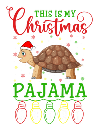 Turtle Santa Hat Xmas Light This Is My Christmas Pajama Meaningful Gift Tall Hoodie