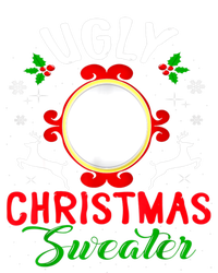 Funny Ugly Christmas Sweater With Mirror Sustainable Beanie