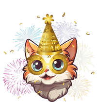 Cat New YearS Eve Party Happy New Year 2024 Fireworks Wool Snapback Cap