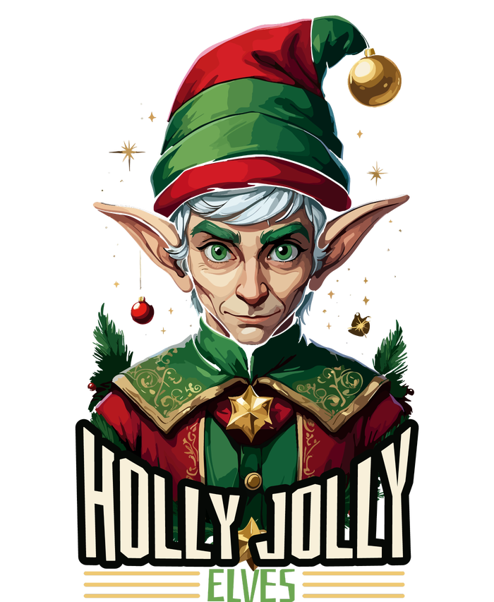 Holly Jolly Elves Full Zip Hoodie