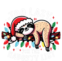 Funny Christmas Shirts For Women Naughty List Sloth Women's T-Shirt