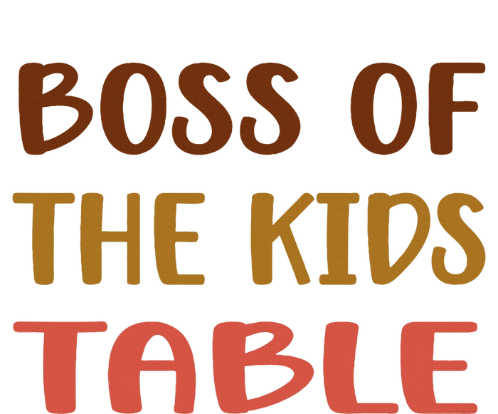 Boss of the kid.s table Thanksgiving Toddler Zip Fleece Hoodie