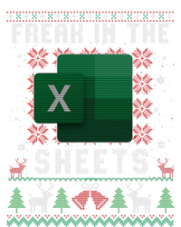 Excel Freak in the Sheets Spreadsheet Ugly Sweater xmas  T-Shirt