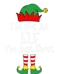 I'm Not An Elf Im Just Short Funny Christmas Matching Family  V-Neck T-Shirt