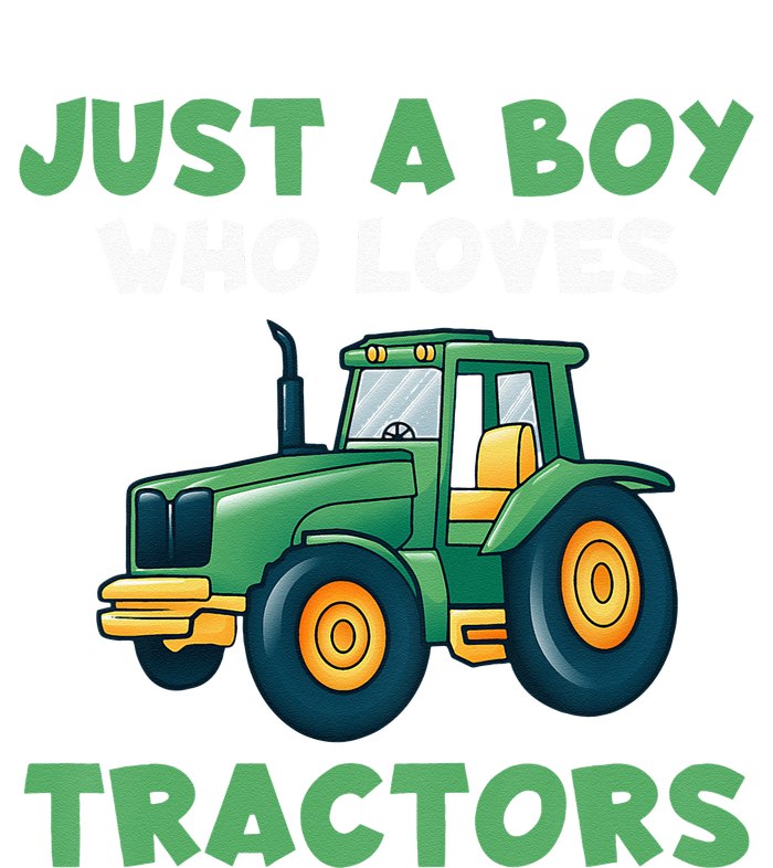 Farm Lifestyle Just A Boy Who Loves Tractors  Long Sleeve Pajama Set