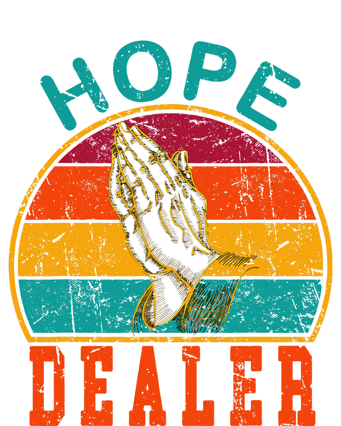 Vintage Retro Sunset Motivational Quote Hope Dealer  T-Shirt