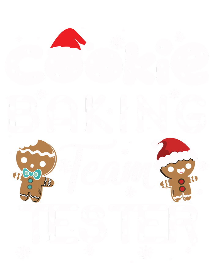 Cookie Baking Team Tester Gingerbread Christmas Dry Zone Grid Polo