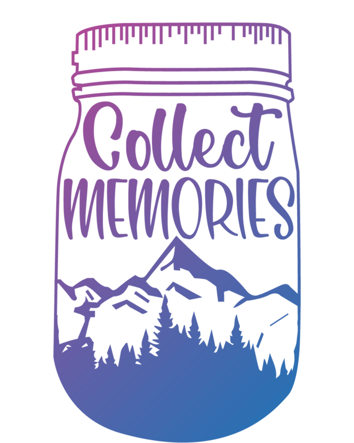 Collect Memories Mountain Camping Nature Lovers Hiking Gift Kids Long Sleeve Shirt