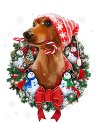 Dachshund Christmas Ornat Decoration Doxie Santa Xmas Cute Gift Sustainable Knit Beanie