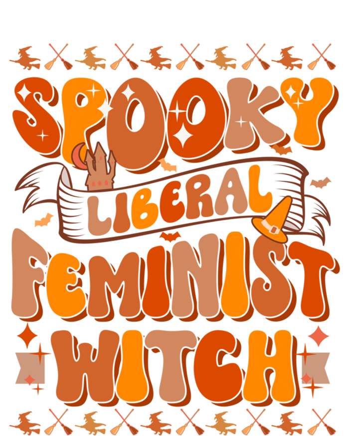 Spooky Liberal Feminist Witch Gift T-Shirt