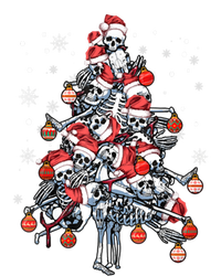 Sugar Skull Christmas Tree Skeleton Santa Hat Xmas Vibes Gift Tank Top