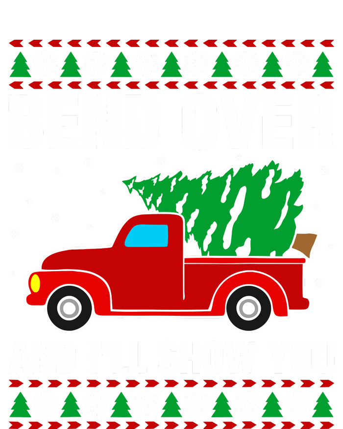 Funny Christmas Bend Over ILl Show You Matching Valucap Bio-Washed Visor