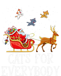 Cats For Everybody Christmas Cat Lover Santa Xmas Pajama  T-Shirt