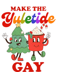 Make The Yuletide Gay Christmas Lgbtq Retro Gay Xmas Pajama Set