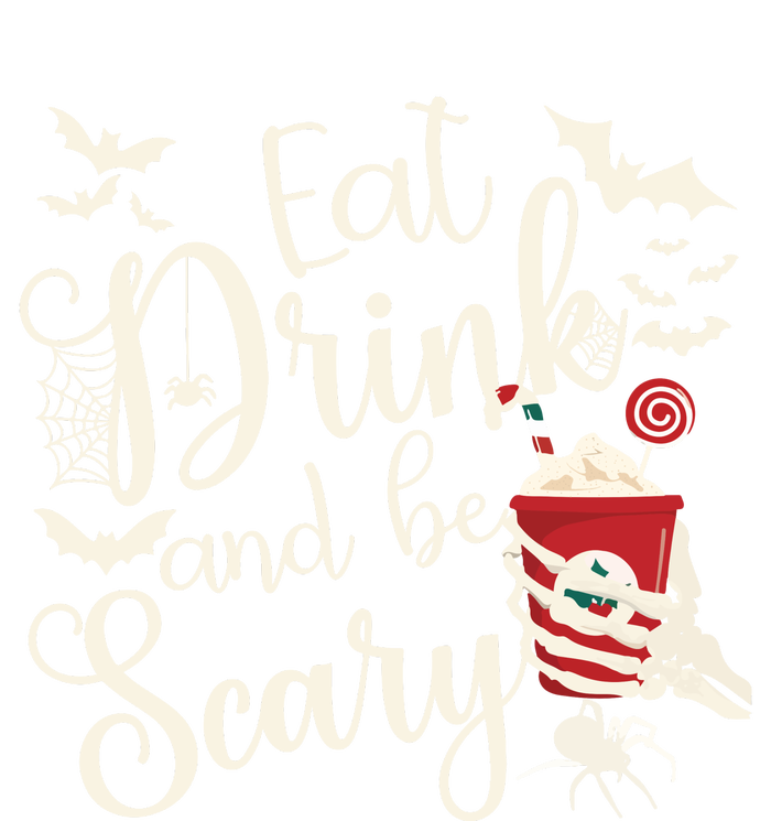 Eat Drink And Be Scary Christmas Holiday Goth Christmas Kids Long Sleeve Shirt