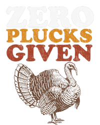 Funny Turkey Zero Plucks Given Thanksgiving 7-Panel Snapback Hat