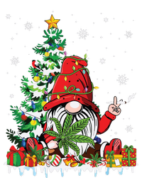 Cute Gnome Christmas Lights Funny Xmas Cannabis Marijuana Kids Tie-Dye T-Shirt