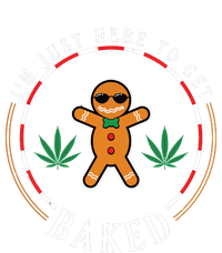 Gingerbread Man Smoking Weed Cannabis Marijuana Christmas T-Shirt