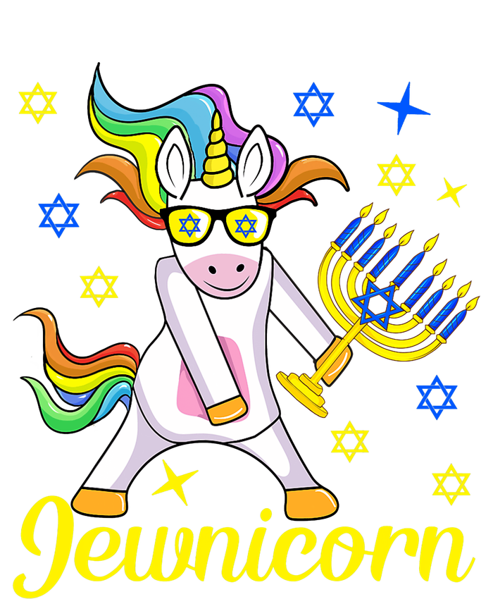 Hanukkah Menorah Dabbing Unicorn Funny Chanukah Jewish Gift Insulated Varsity Jacket