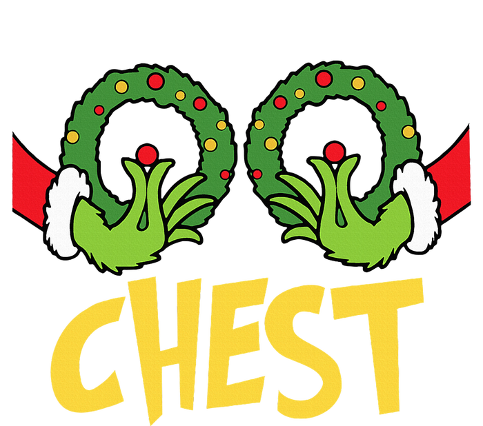 Chest Nuts Christmas Funny Matching Couple Chest Nuts  Premium T-Shirt